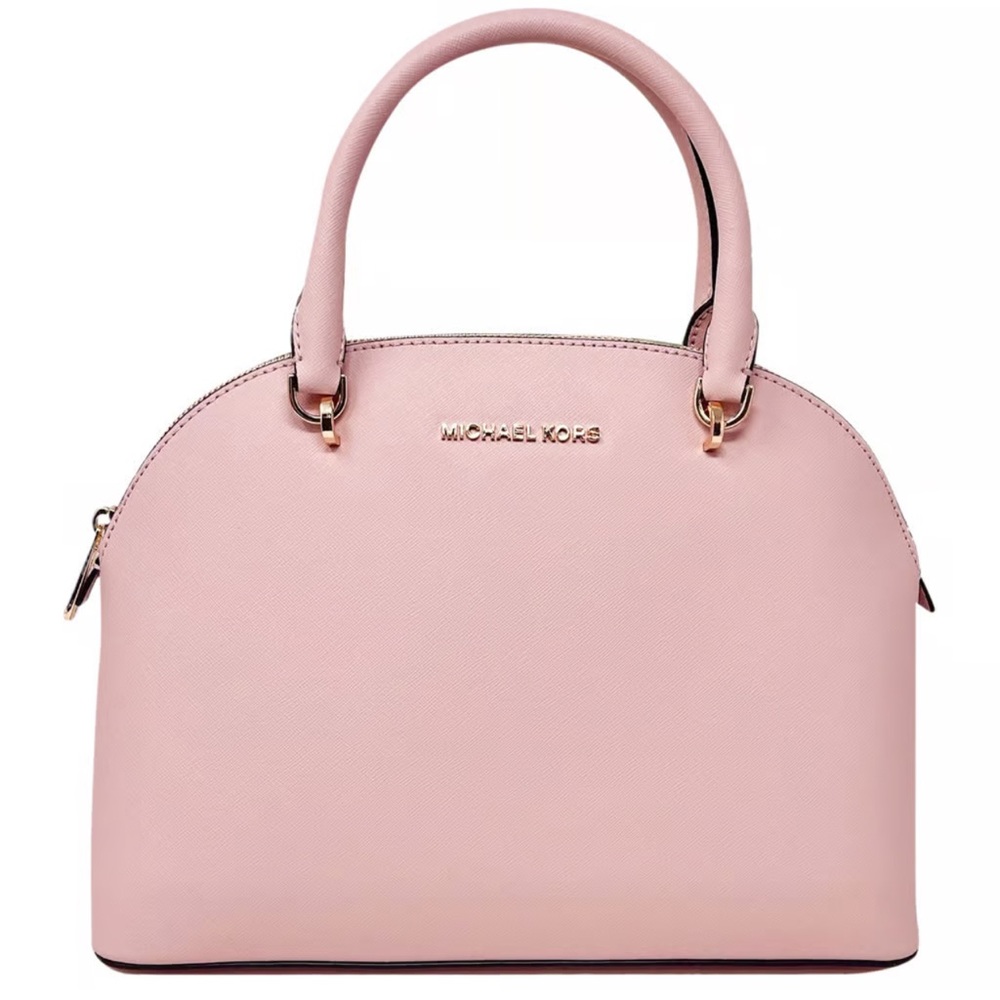 Michael Kors Light Pink Leather Satchel